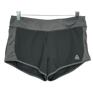 Reebok Two Tone Gray Running Shorts Inner Panty Women's Size Medium‎